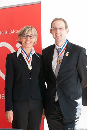 Chantal Wittmann et Romain Iltis ©Bruno D'Alberto