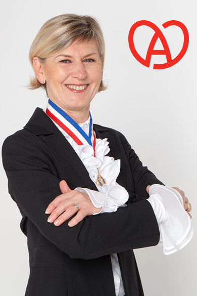 Chantal Wittmann, Présidente déléguée du groupement M.O.F. du Bas-Rhin