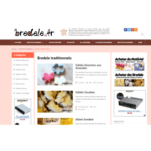 Site web Bredele