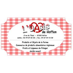 Carte de l'Oasis de Hoffen